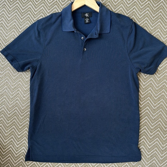 Calvin Klein M Men’s Ribbed Casual Shirt EUC - Picture 4 of 6